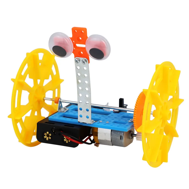 DIY Two-wheeled Balance Car Model Kits Electric Robotics Educational Kits Science Toys for Children 