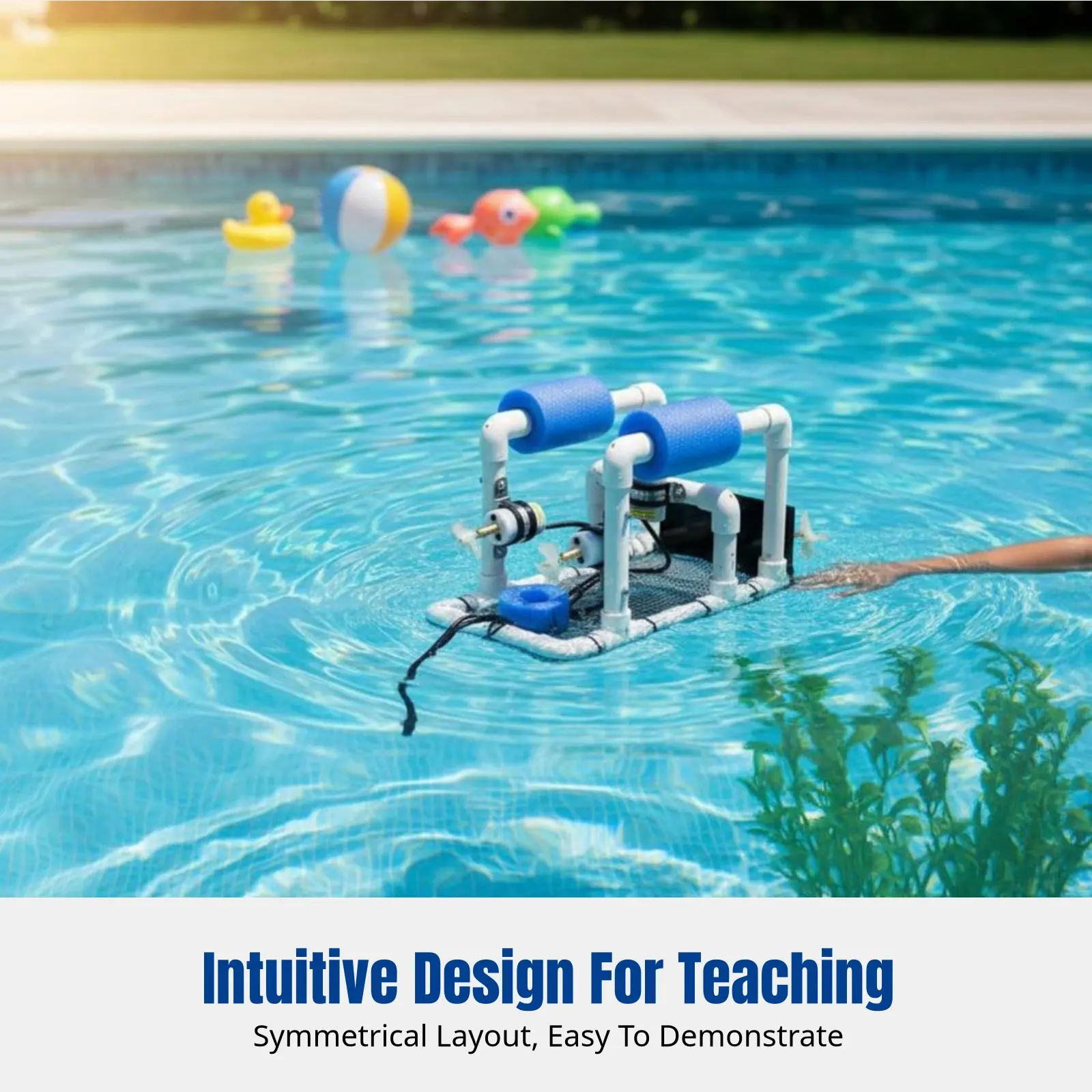 Exploration DIY Underwater Robot ROV Kit for Students, Brushless Thruster, Expandable, No Camera