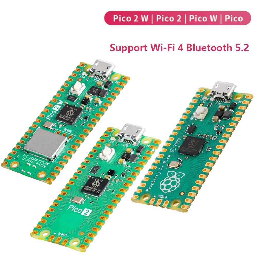 Raspberry Pi Pico Or Pico W microcontroller Development Board Dual Core Wireless Wifi Programming