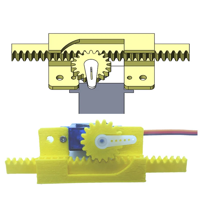 Linear Servo Robot Arm Kit 9g Robotics Education Kit Science Experiment DIY Invention Tool