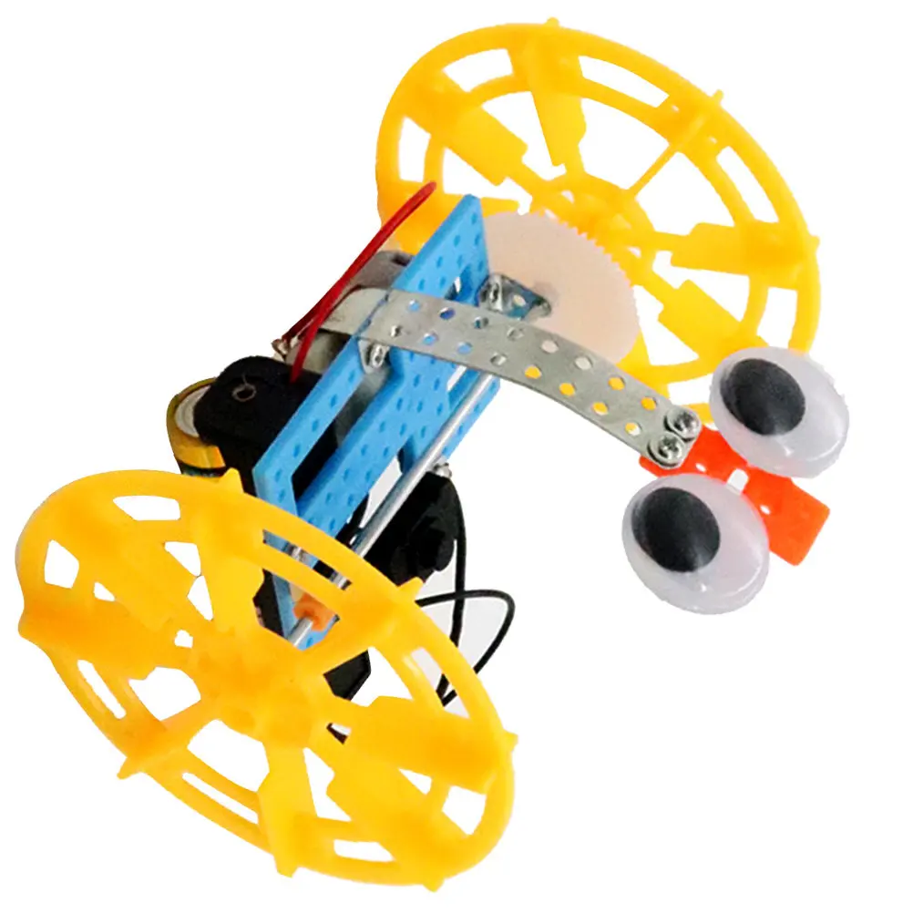 1Set Balance Car Robot DIY Science Experiment Educational Kit Hands-on Assembly Intellectual Puzzle