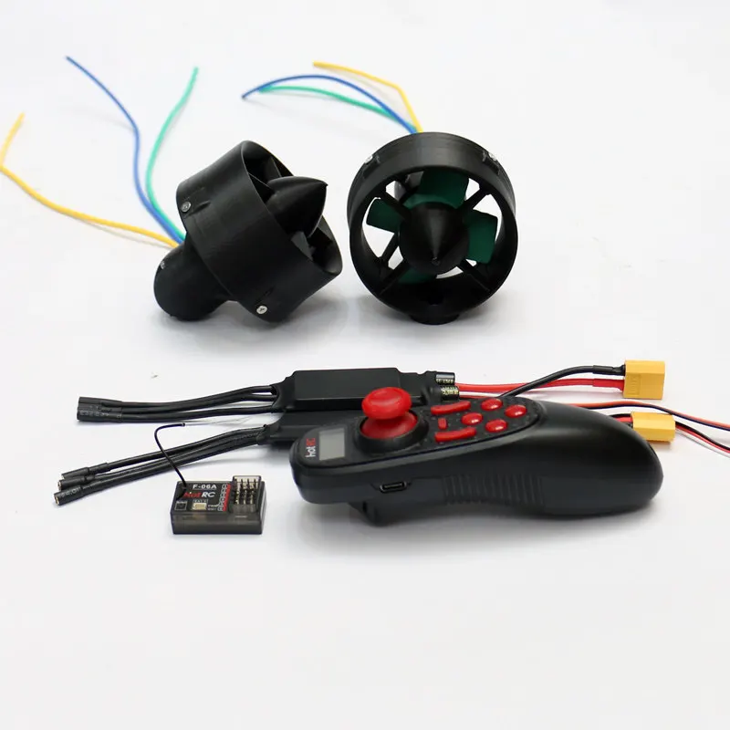 12V Brushless Underwater Thruster Propulsion Kit for Inflatable Boat Net Pulling Boat Rescue Boat SU