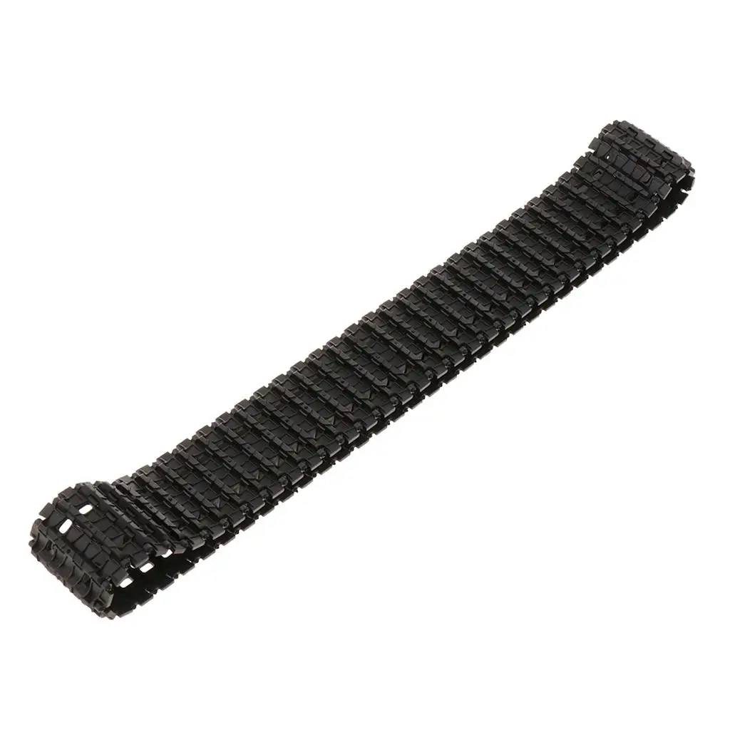 Engineering Plastic Caterpillar Chains Assembled Rubber Track Removable Tank Accessory for RC Robot 