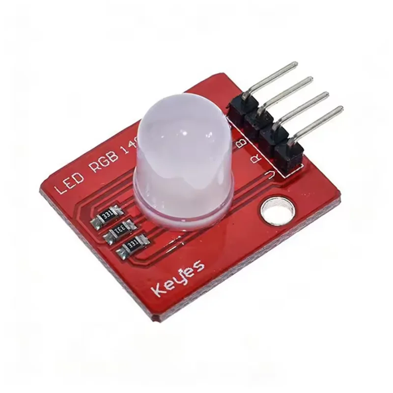 1-5PCS 10mm Full Color RGB LED Module140C5 Electronic Building Blocks for Arduinos DIY Starter Kit R