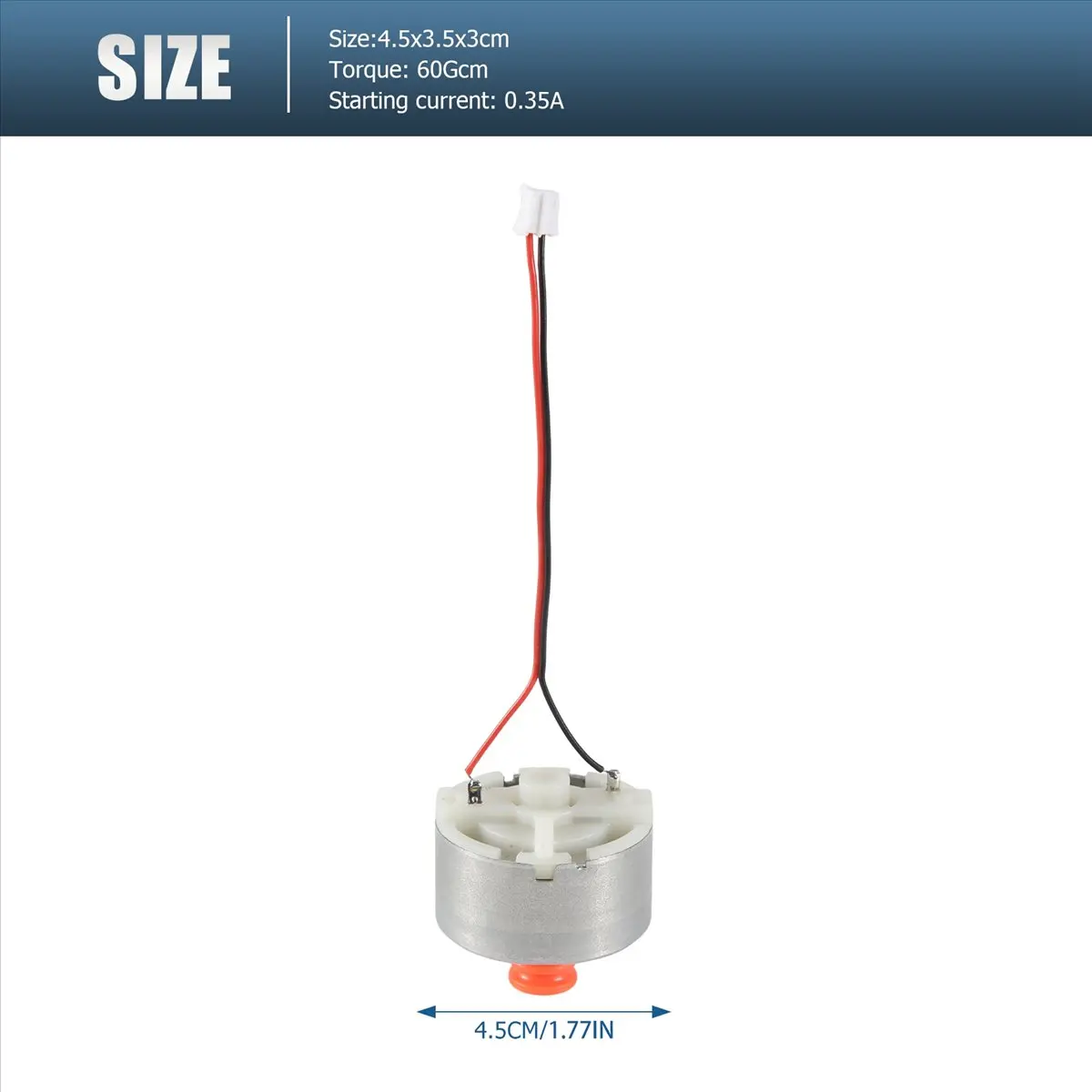 X10A Lidar Motor for Xiaomi Roborock S50 S51 S55 Vacuum Cleaner, with Orange Pulley Vacuum Cleaner D