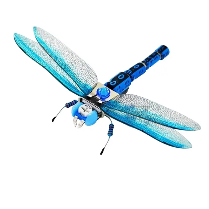 DIY Robotic Insects Science Invention Electromechanical Dragonfly For School Competition Non-Soldere