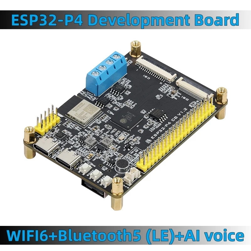 ESP32P4 Development Board ESP32-C6 Wireless Module DSI Touch Screen/Camera/AI Voice Open Source Syst