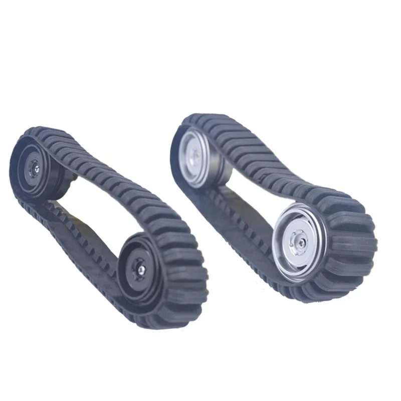 TT Motor Wheel Coupling 2WD Robot Kit Track Tank Wheel Toys 2 Wheel Tank Chassis Kit for Tank Toy Sm