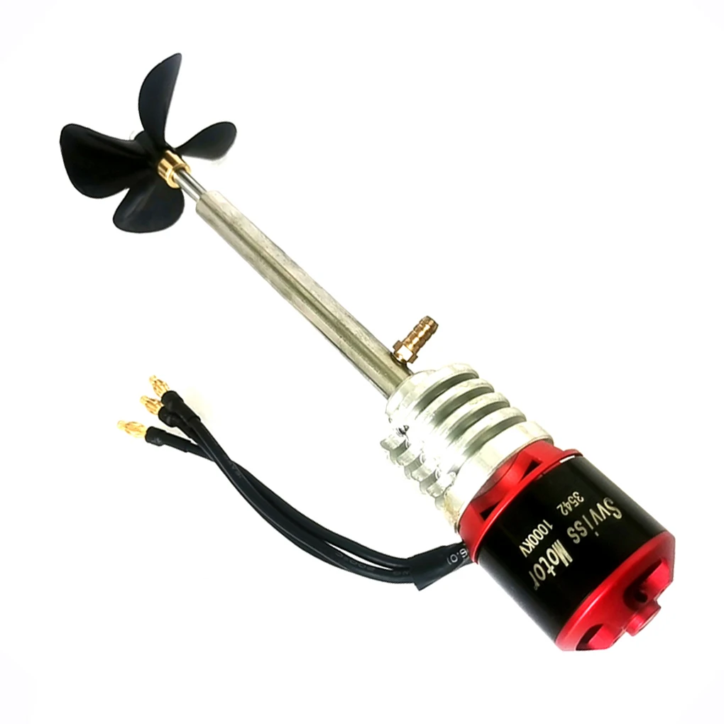 3542 Brushless RC Boat Motor 3-4S 16000RPM Underwater Thruster Motor 3-blades Propeller Kit for DIY 