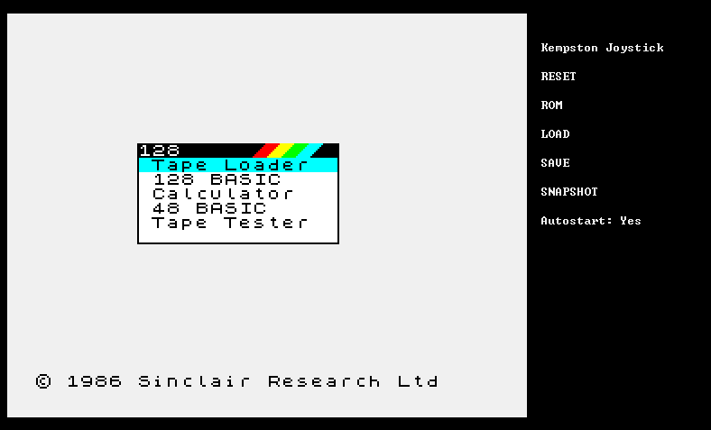 GitHub - ukw100/STECCY: ZX-Spectrum 128K and 48K emulator for 