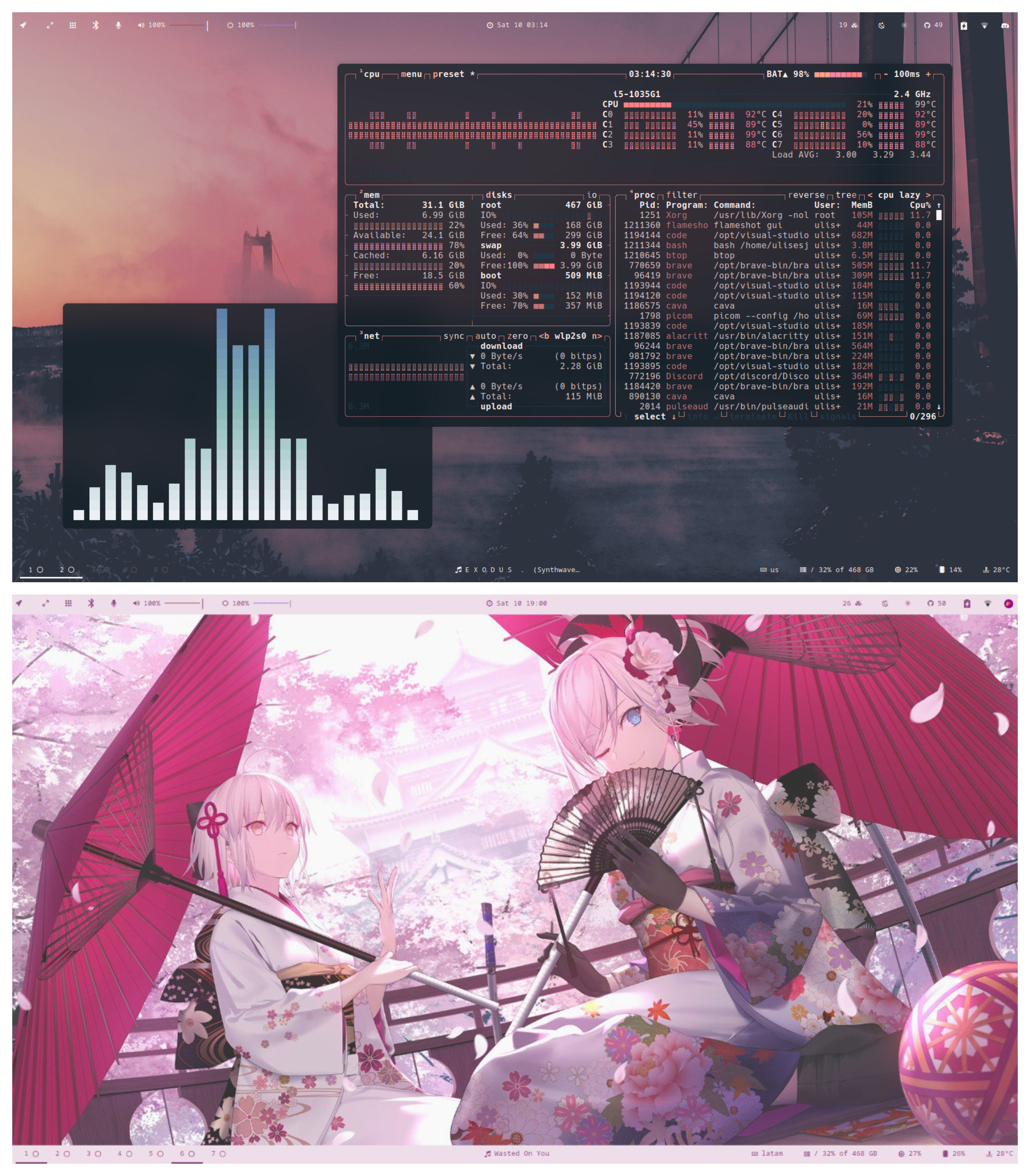 HorneroConfig Collage