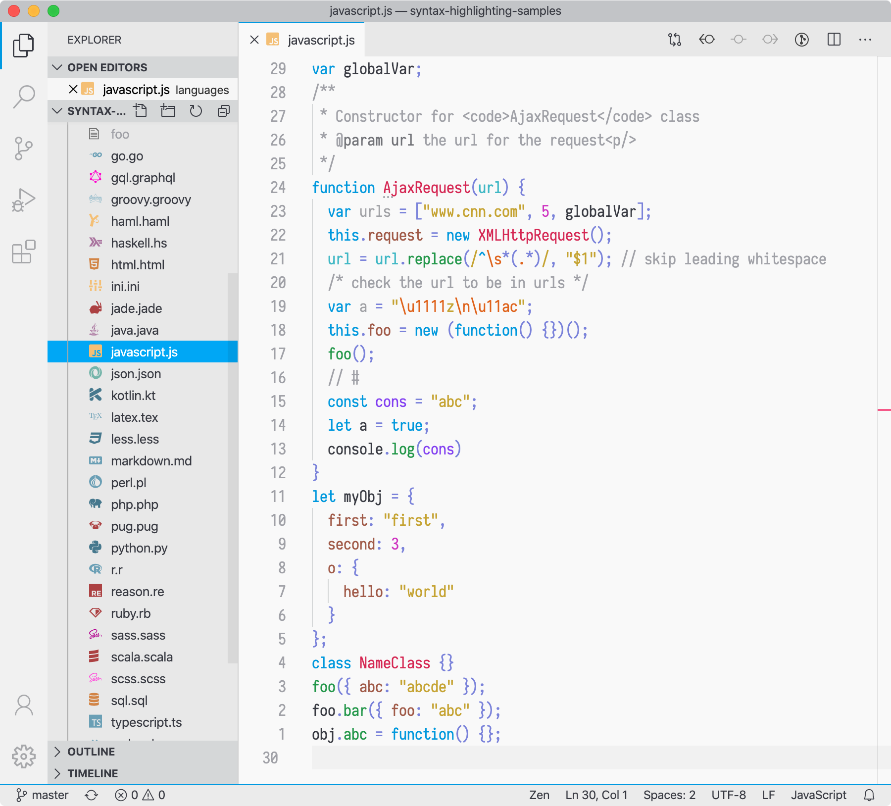 Bluloco Light for VS Code