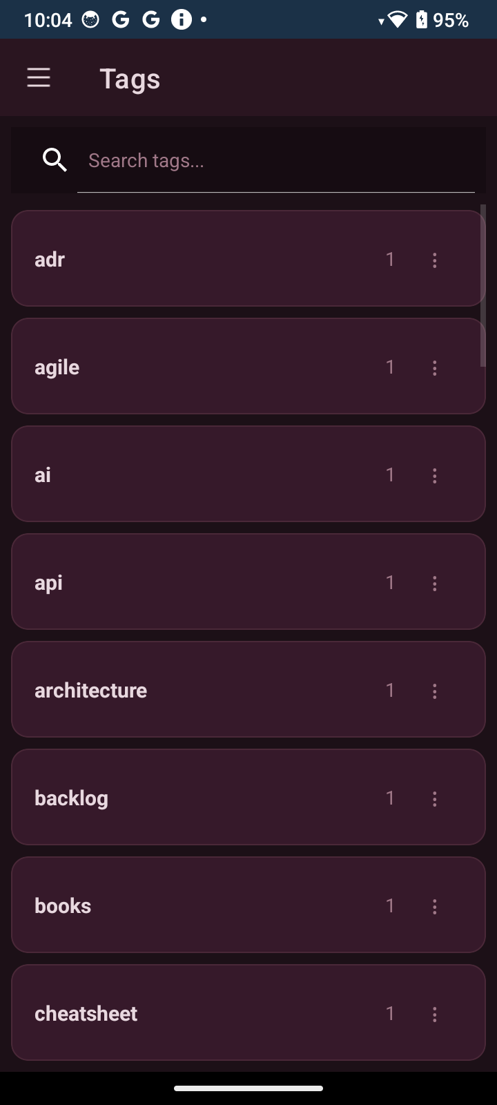 Tags