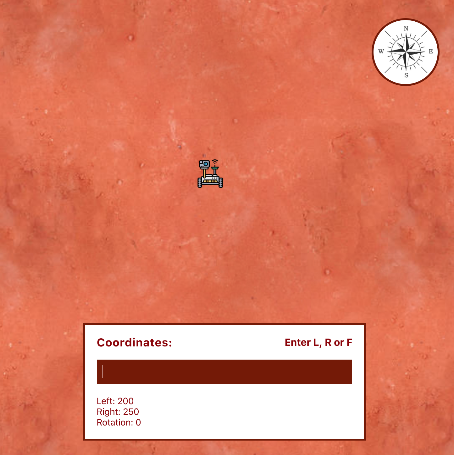 GitHub - umarhamza/mars-rover: Take control of the NASA Mars Rover ...