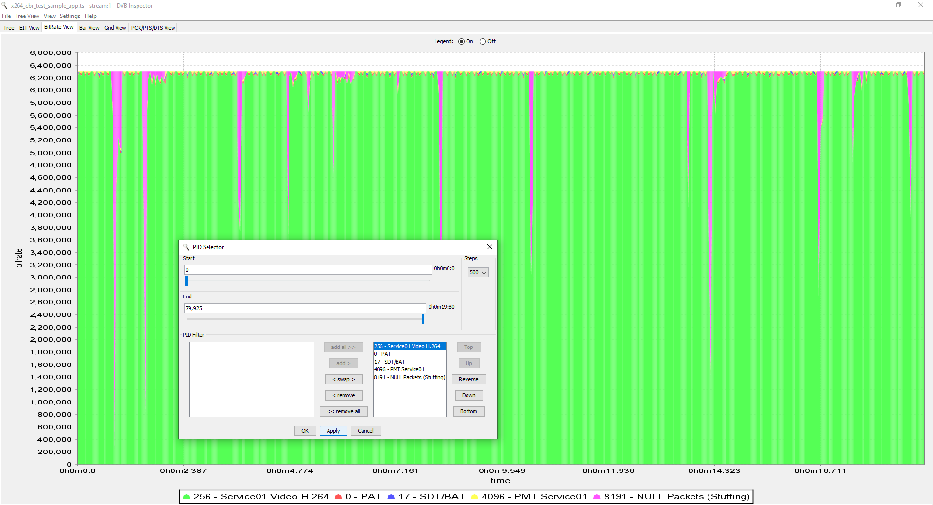 Bitrate_FFmpeg_Sample_App