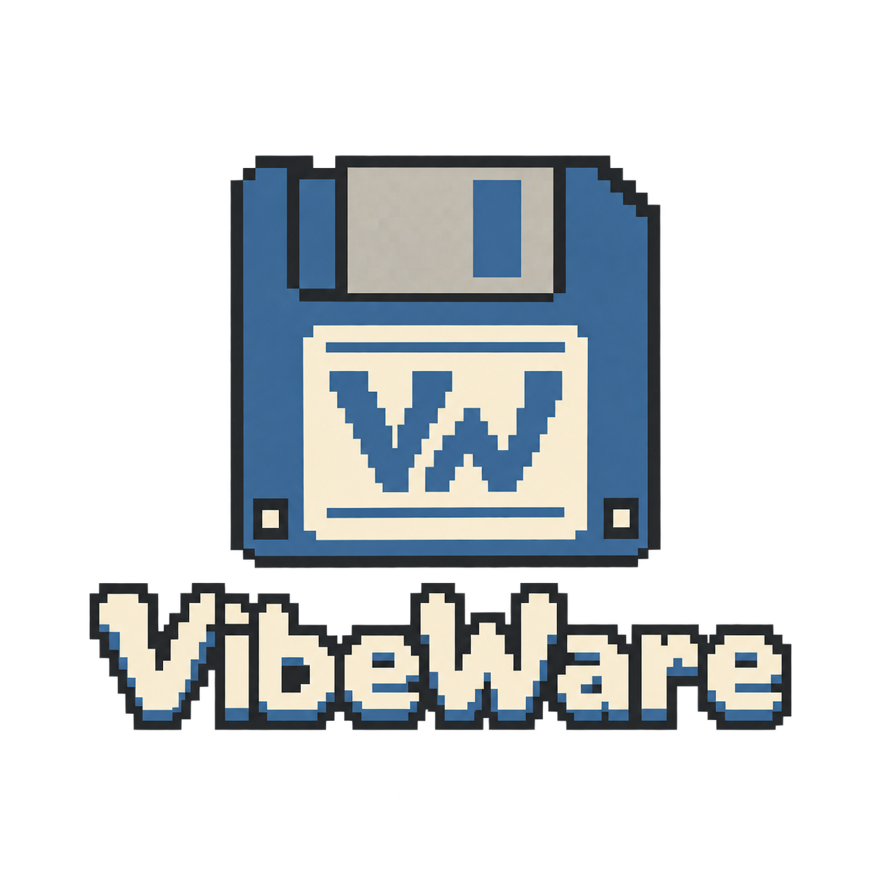 VibeWare floppy logo