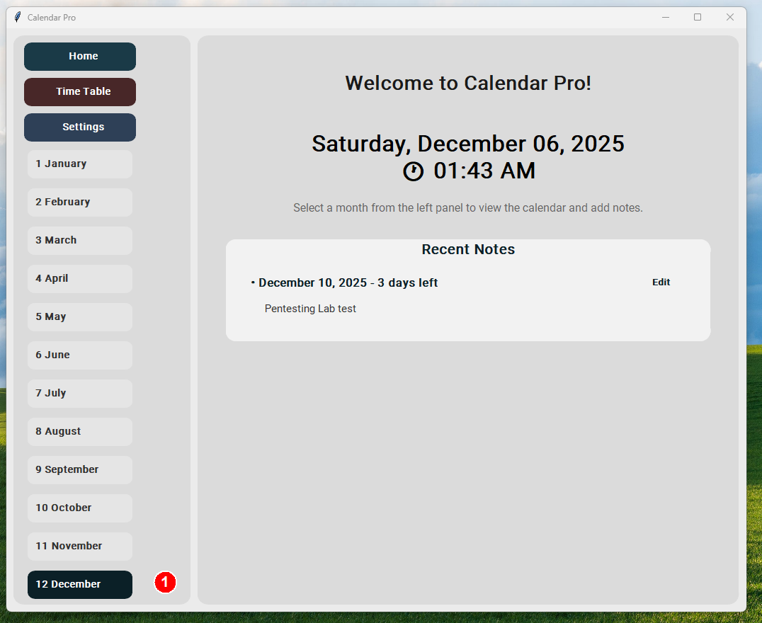 Calendar Pro - Original Version