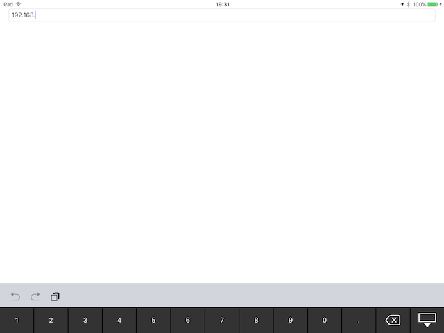 iPad screenshot