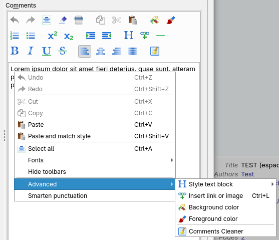 toolbar action