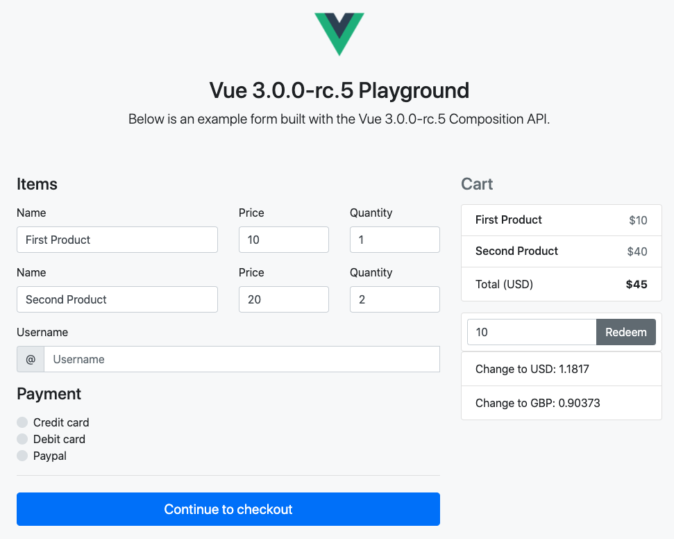 Vue 3 Playground