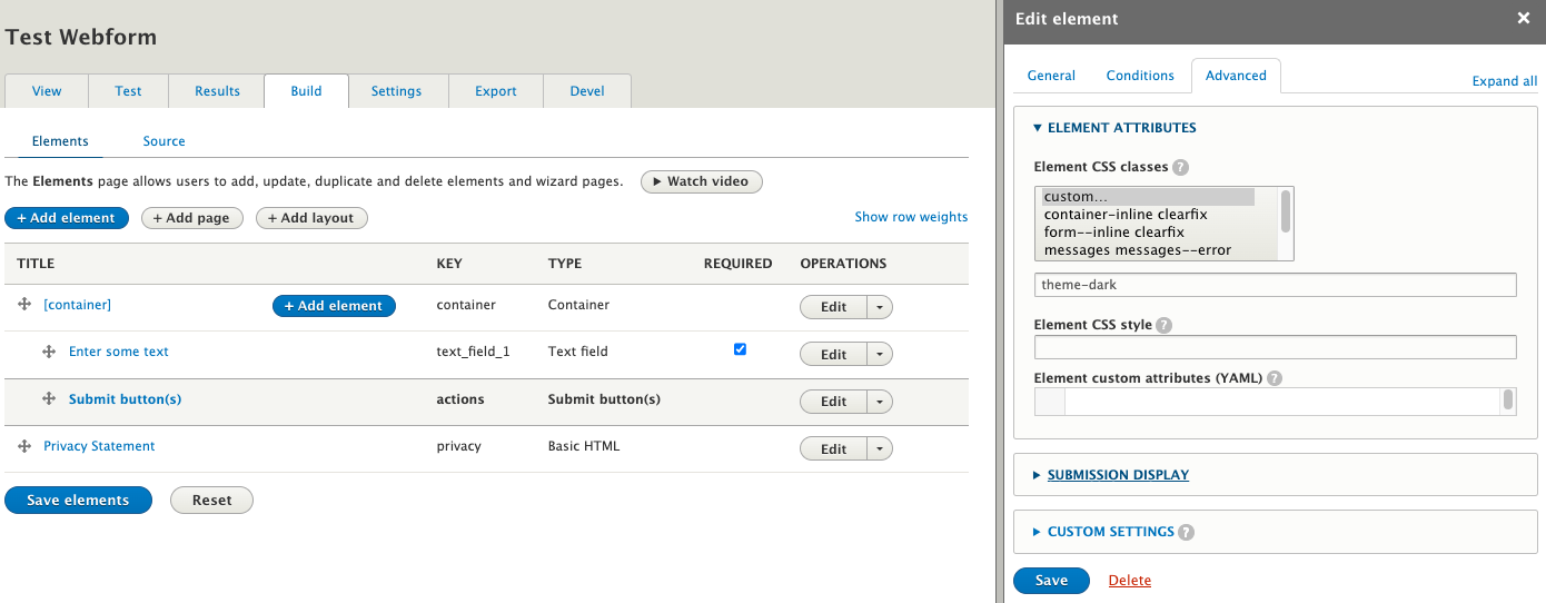 Sample UNB Libraries webform