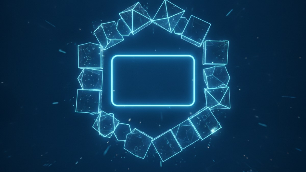 AGENTS.md 설정 파일과 재사용 가능한 스킬로 AI 에이전트의 동작을 표준화하는 개념을 표현한 이미지