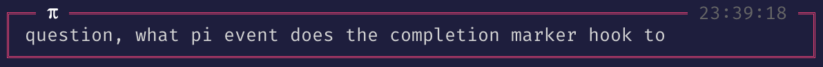 Example of pi-topping's decorated user prompt