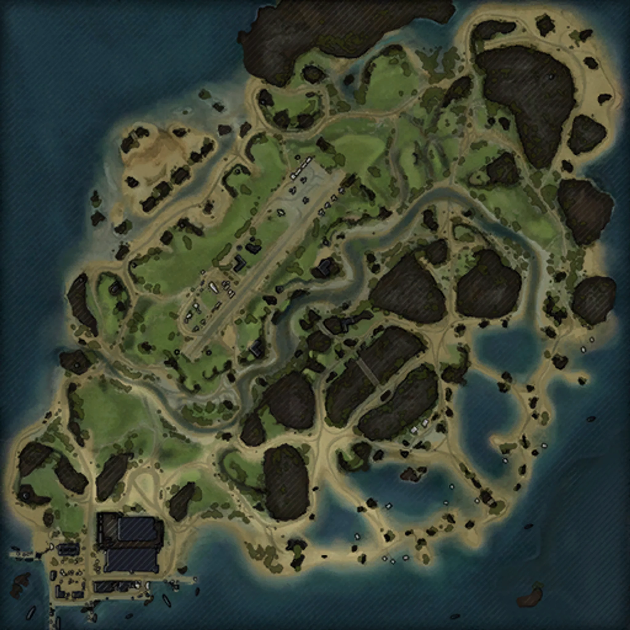 Oyster Bay minimap