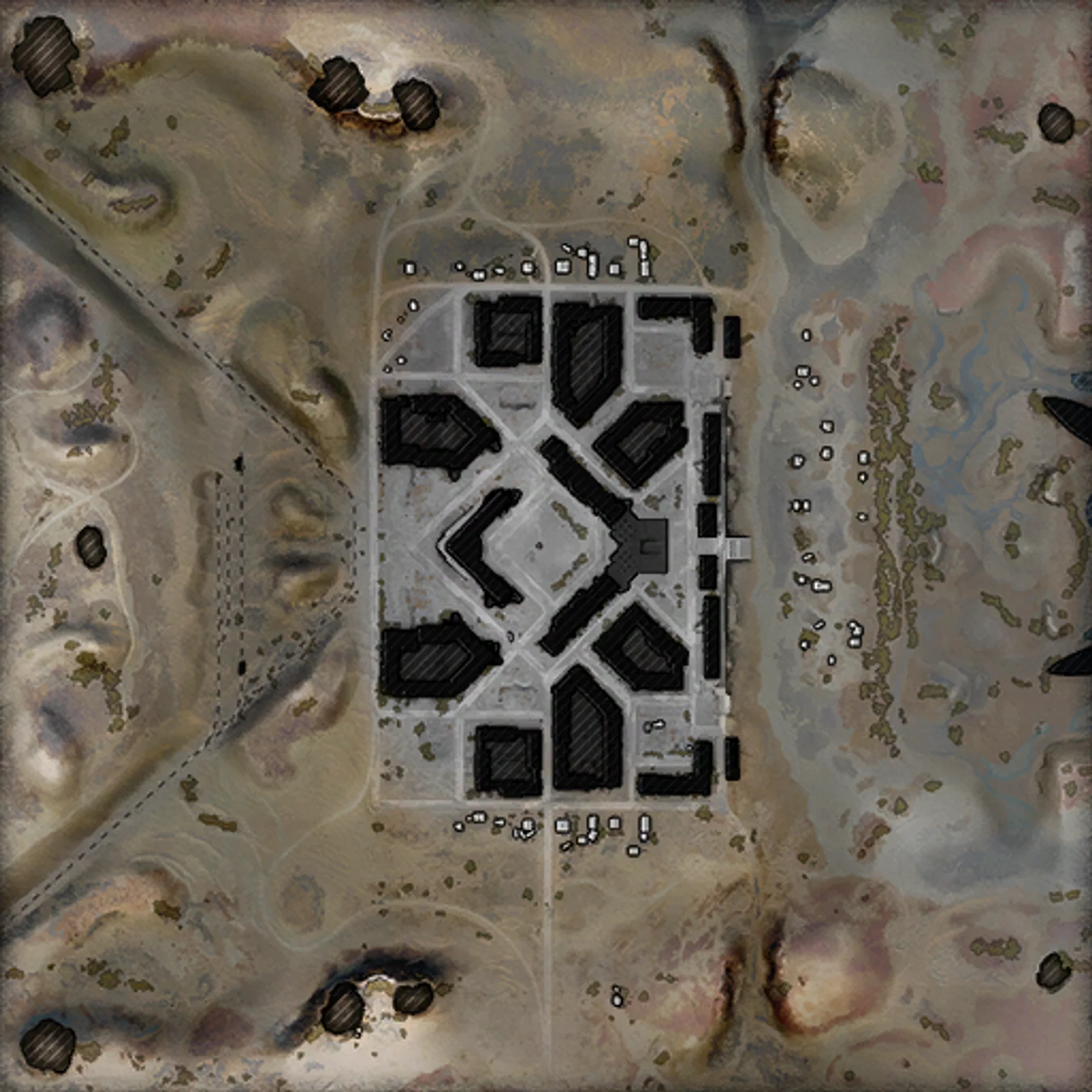 Ghost Town minimap