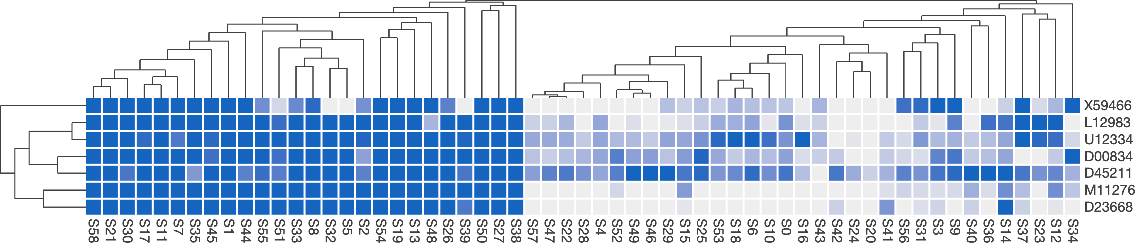 Heatmap showcase