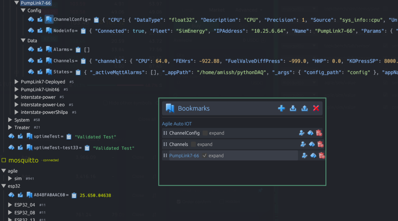 TopicBench Pro bookmarks