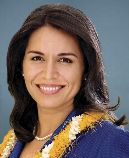Official photo of GABBARD, TULSI