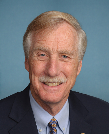 Official photo of KING, ANGUS S. JR.