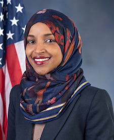 Official photo of OMAR, ILHAN