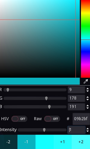 Hdr Color Picker preview