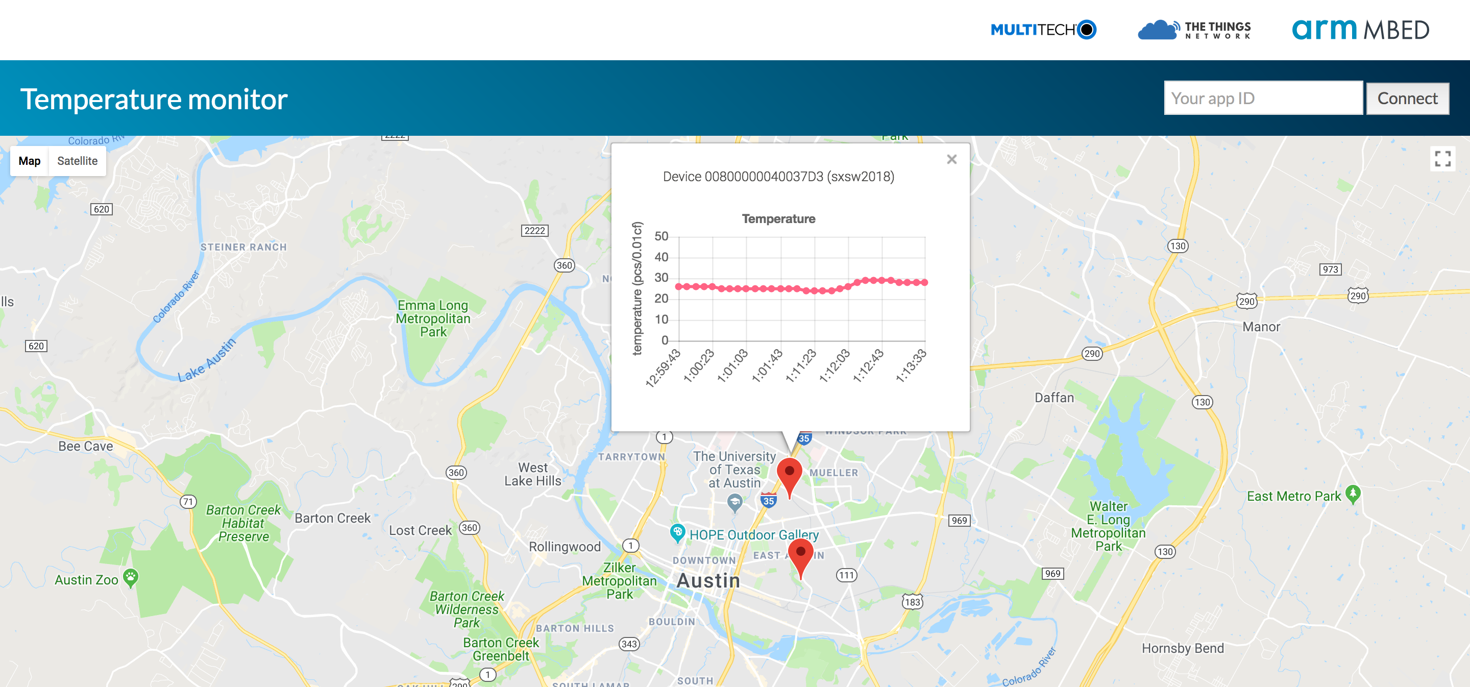 TTN Sensor Maps