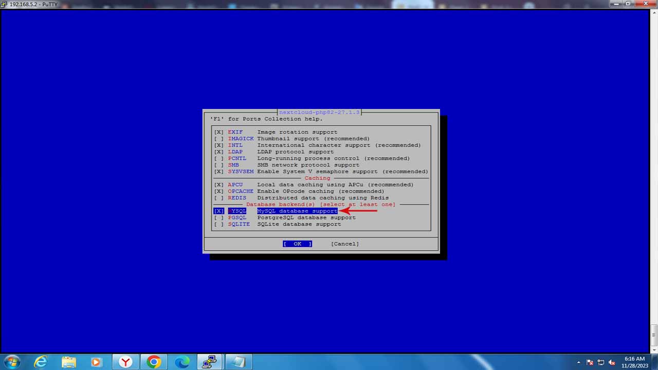 Installing PHP dependencies