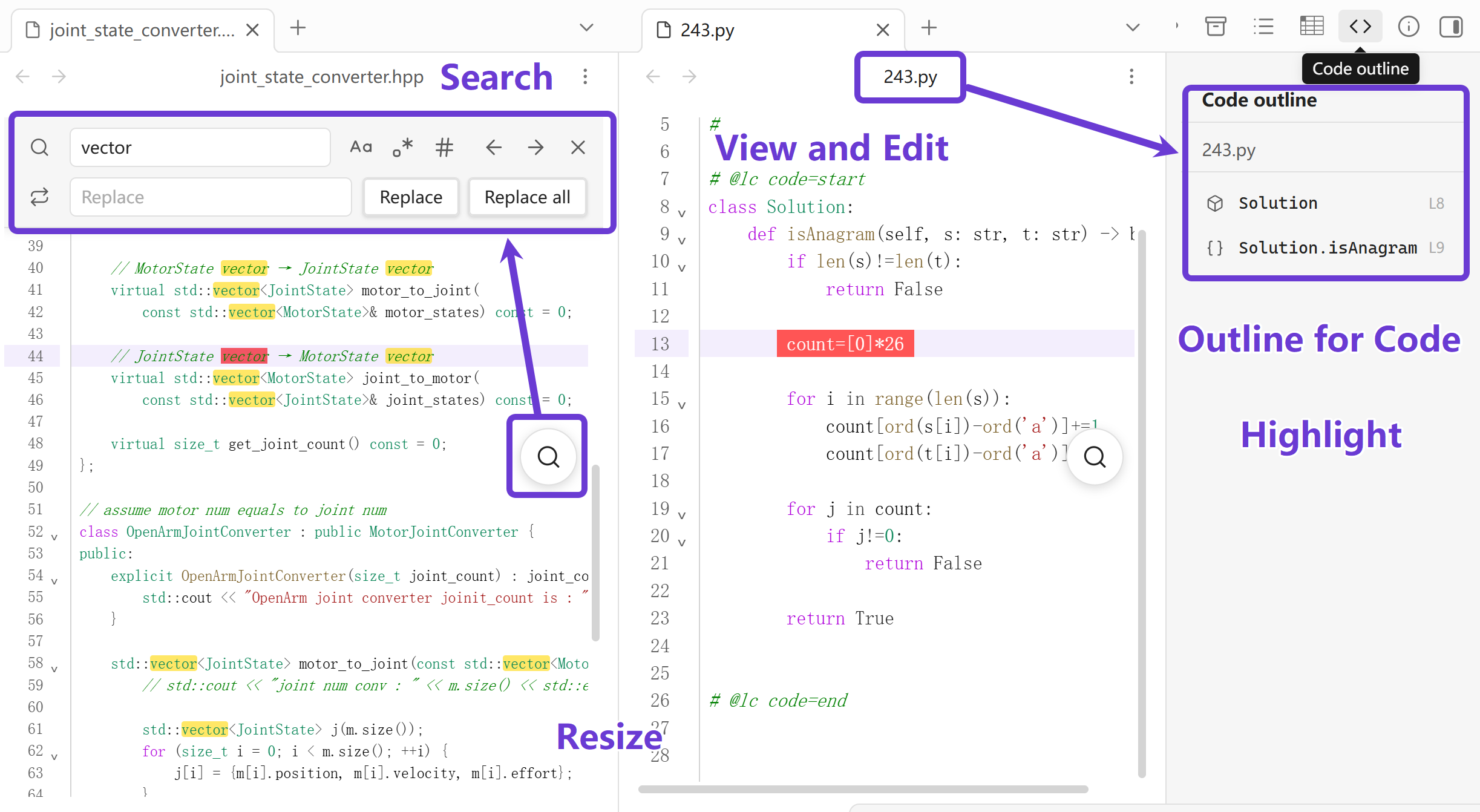 Code Space - Obsidian Plugin