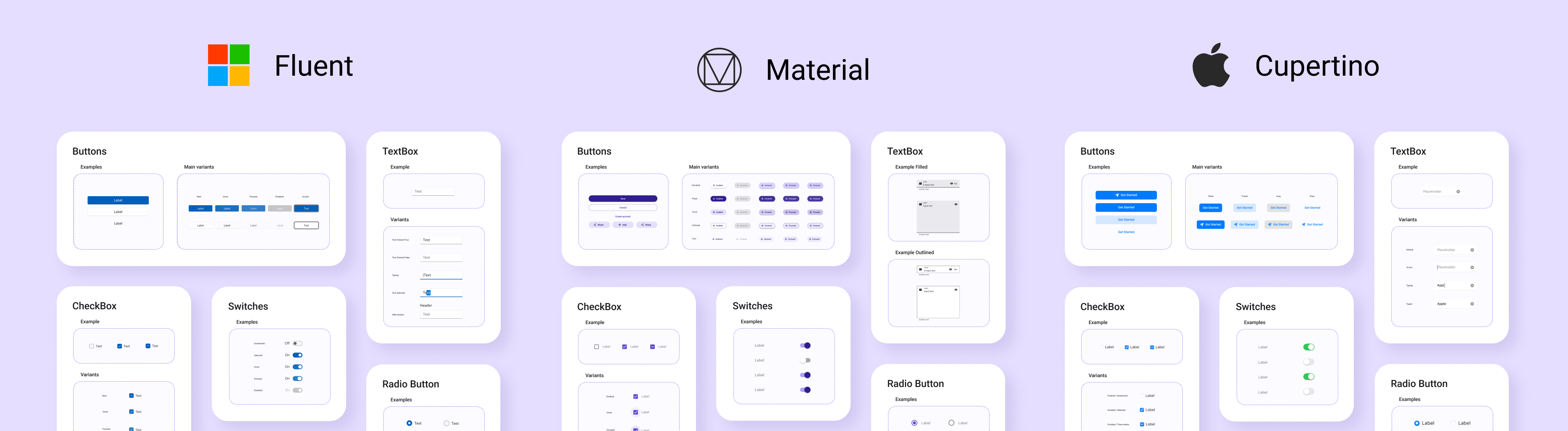 Themes design systems