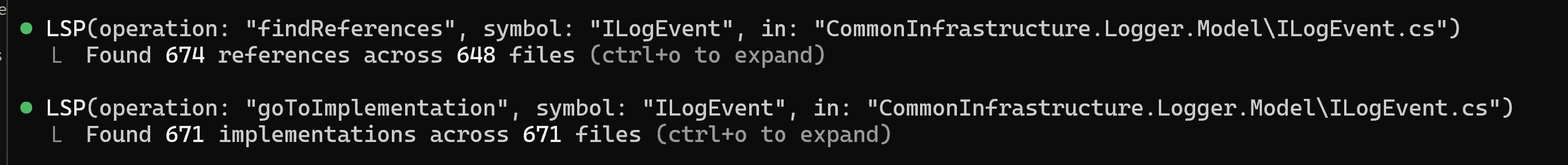 Solution-wide findReferences and goToImplementation in Claude Code, with this proxy active