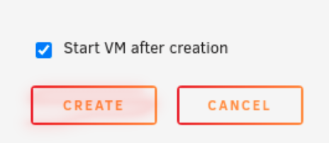 Create the virtual machine