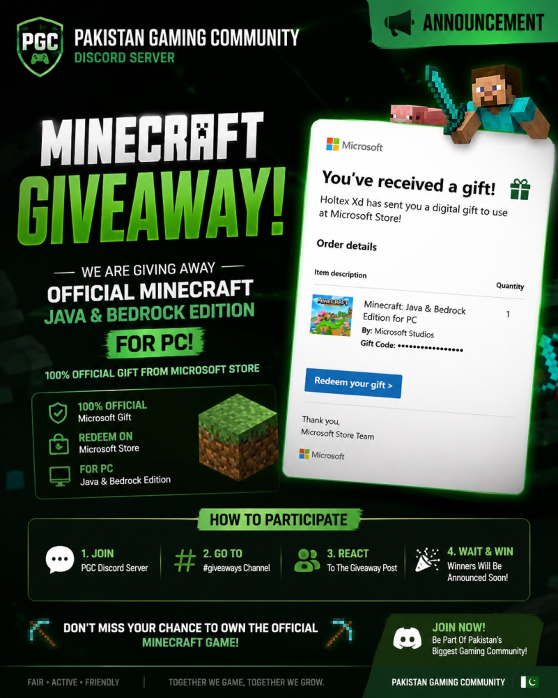 GIVEWAY WINNER