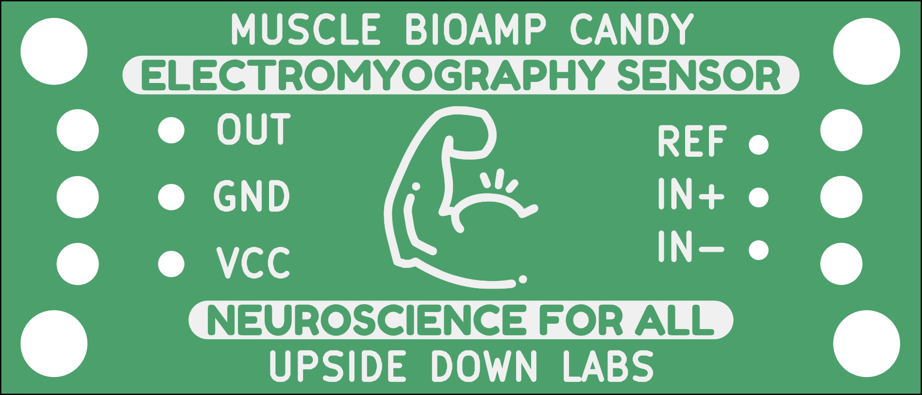Upside Down Labs Muscle BioAmp Candy back