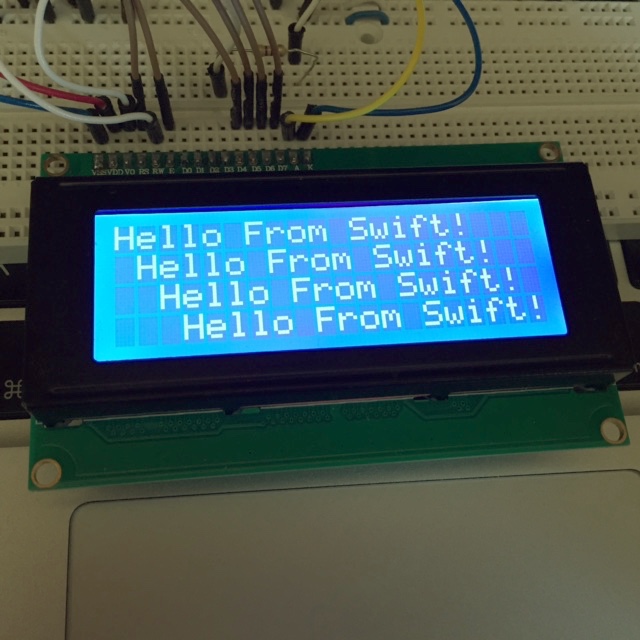 LCD with Swift