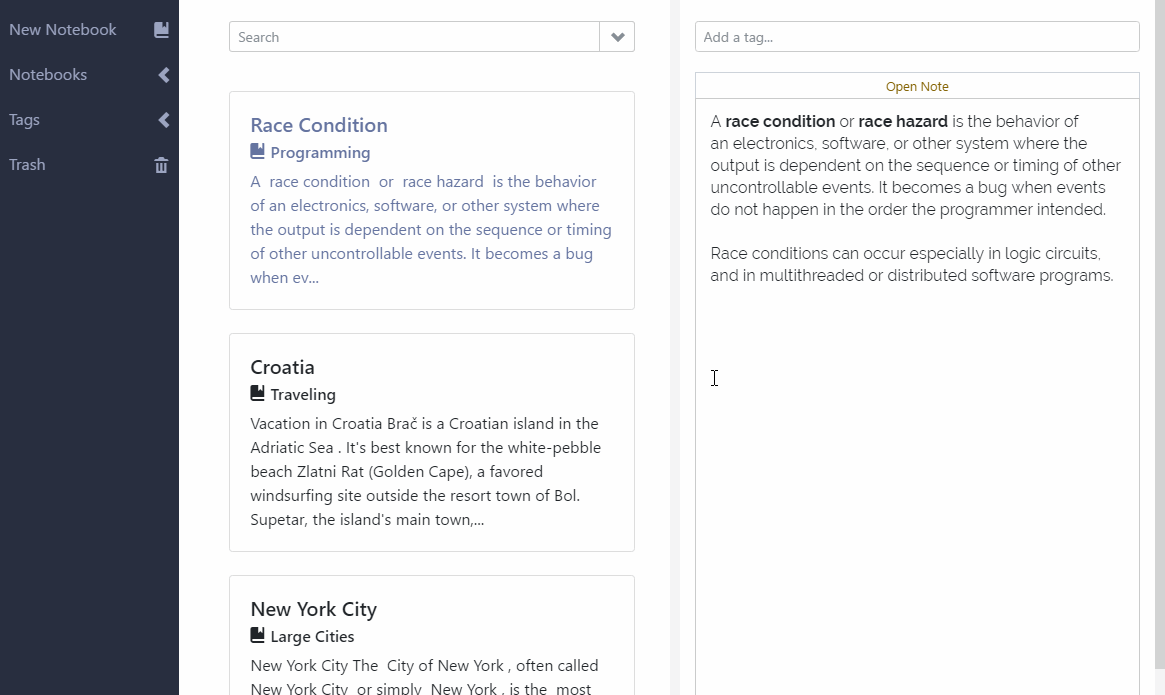 Preview Notes Preview Notes