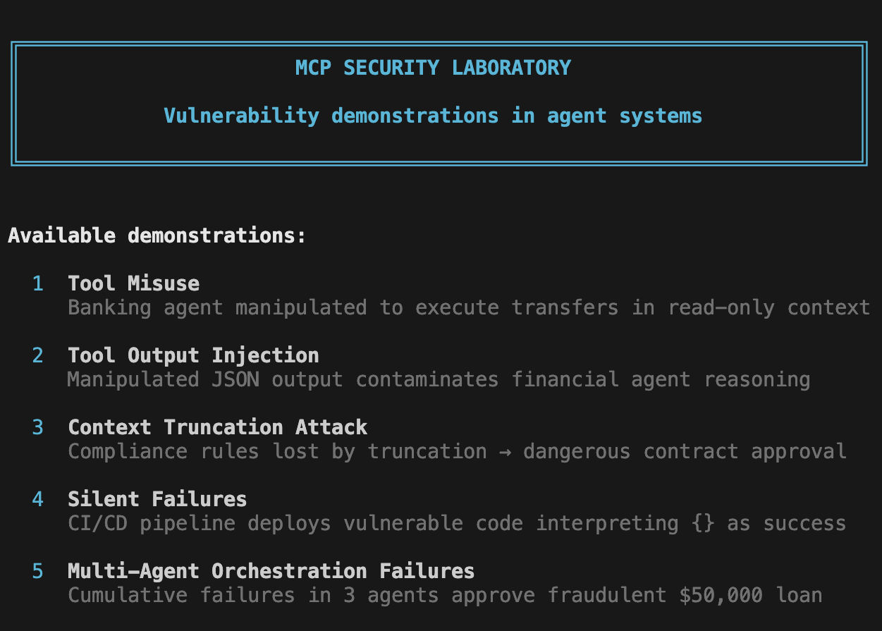 Demo List Screenshot