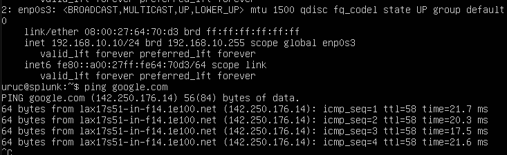 Splunk IP Verification