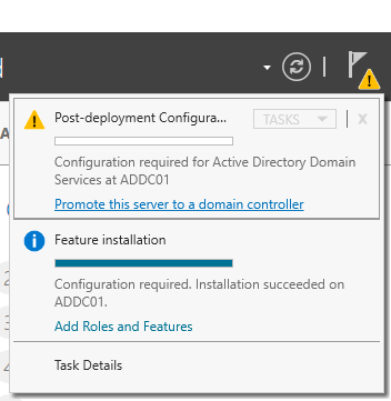 Promote Server to Domain Controller