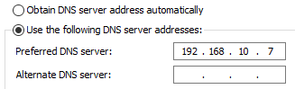 DNS Server Configuration