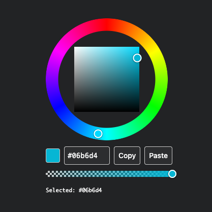 React用カラーホイールライブラリを作ってみた